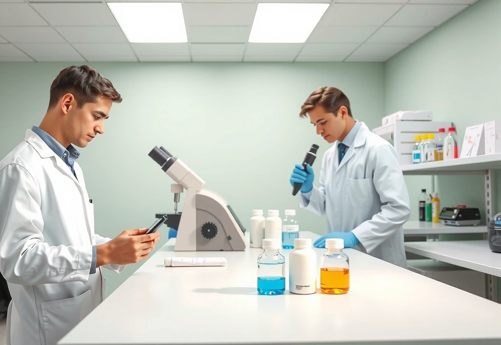 Zespół badawczy VitalMan w laboratorium